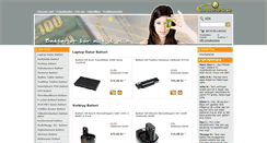 Desktop Screenshot of batteri24.se